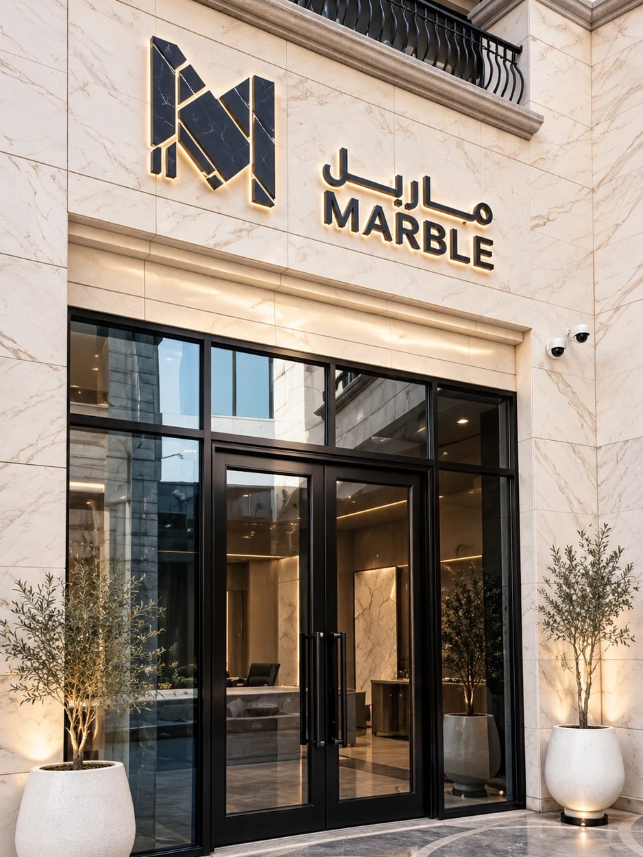 واجهة ماربل في تركي سكوير
